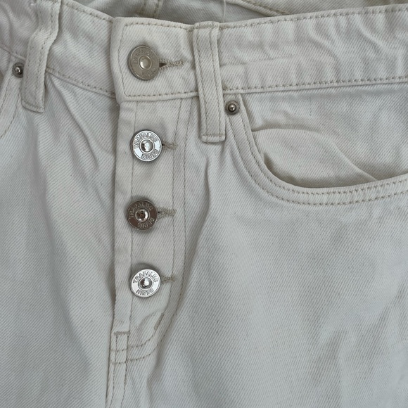 Zara off white straight leg jeans - Picture 3 of 5